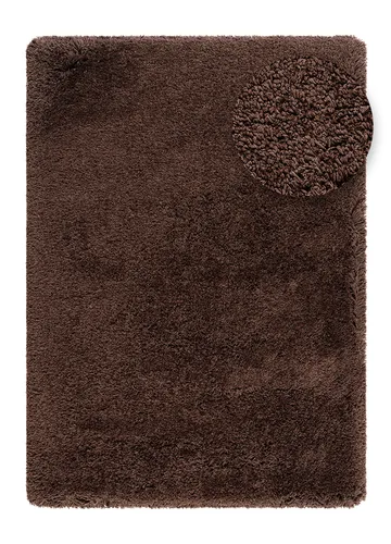 Håndvevd teppe KM Home Sorrento 240x340 Sjokolade - Sjokolade - Tekstiler - Tepper & Matter - Moderne tepper - Ryeteppe
