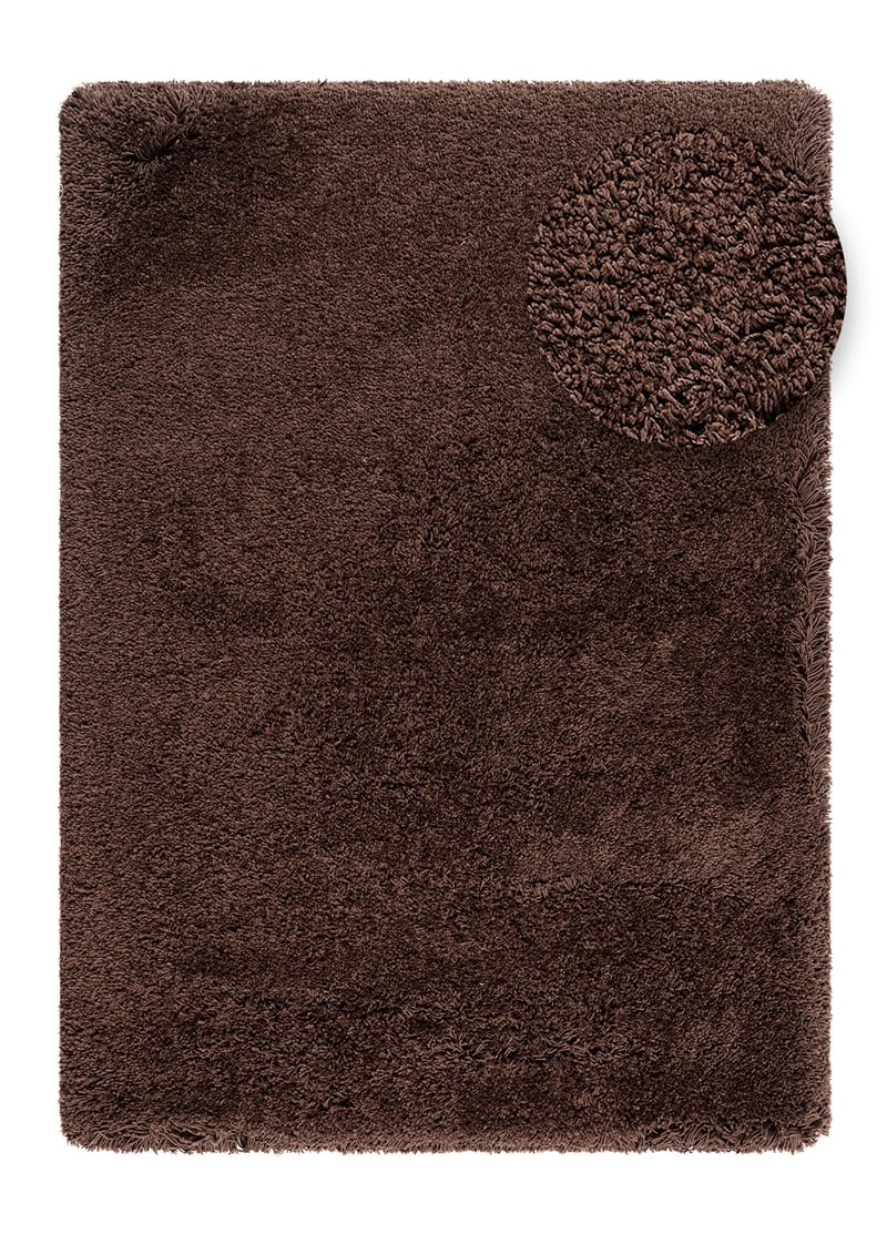 Håndvevd teppe KM Home Sorrento 240x340 Sjokolade - Sjokolade - Tekstiler - Tepper & Matter - Moderne tepper - Ryeteppe