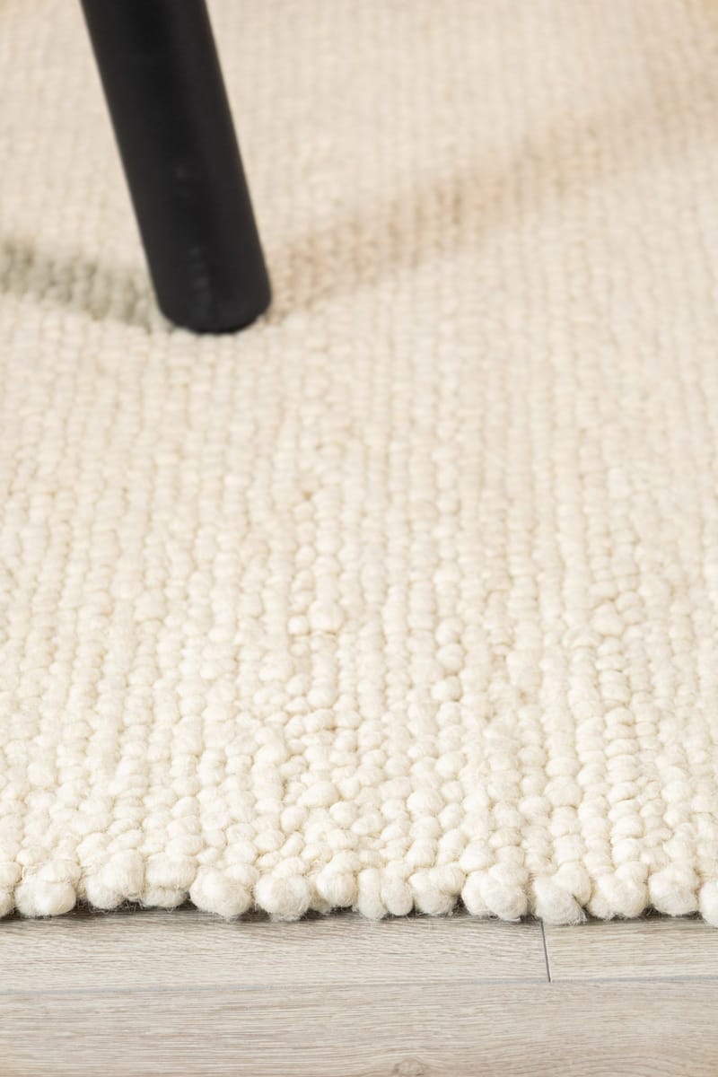 Håndvevd teppe KM Home Passion 240x340 cm Creme - Creme - Tekstiler - Tepper & Matter - Moderne tepper - Ullteppe