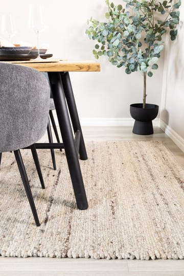 Håndvevd teppe KM Home Passion 160x230 cm Linnemelange - Linmelange - Tekstiler - Tepper & Matter - Moderne tepper - Ullteppe