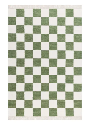 Håndvevd teppe Nordic Check 160x230 cm