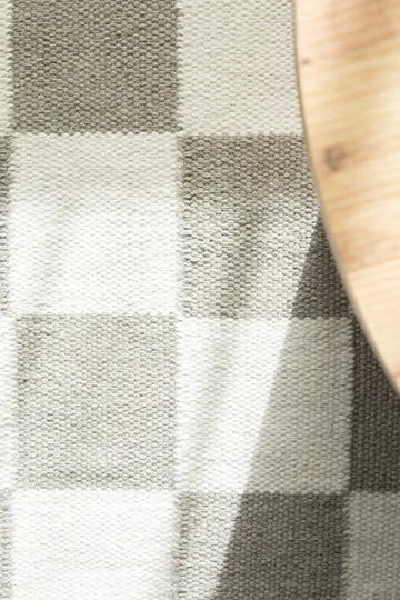 Håndvevd teppe Nordic Check 240x340 cm - Grå - Tekstiler - Tepper & Matter - Moderne tepper - Ullteppe