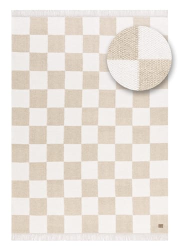 Håndvevd teppe Nordic Check 240x340 cm - Lin - Tekstiler - Tepper & Matter - Moderne tepper - Ullteppe