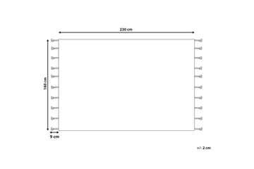 Hajipur Ryeteppe 160x230 cm - Beige - Tekstiler - Tepper & Matter - Moderne tepper - Bomullstepper