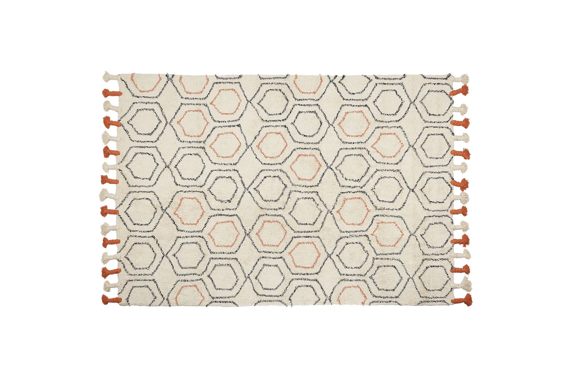 Hajipur Ryeteppe 160x230 cm - Beige