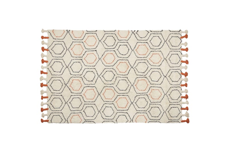 Hajipur Ryeteppe 160x230 cm, Beige