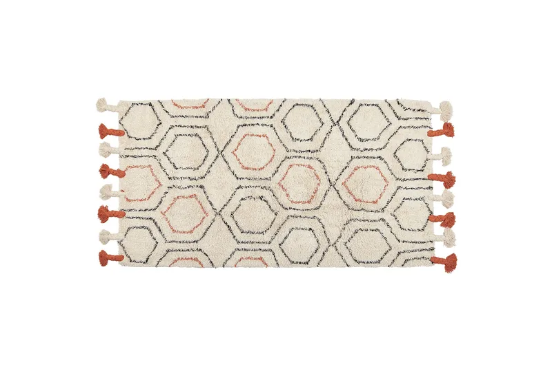 Hajipur Ryeteppe 80x150 cm, Beige