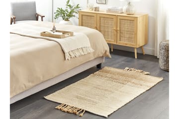 Hamzalar Juteteppe 80x150 cm - Beige - Tekstiler - Tepper & Matter - Moderne tepper - Sisaltepper