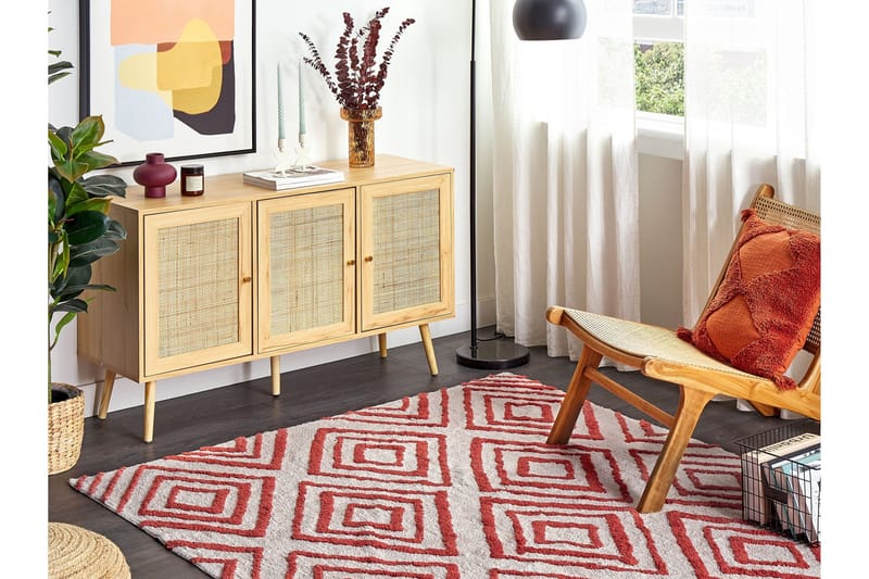 Haskoy Ryeteppe 160x230 cm - Svart/hvit - Tekstiler - Tepper & Matter - Moderne tepper - Ryeteppe