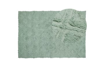 Hatay Ryeteppe 160x230 cm - Grønn - Tekstiler - Tepper & Matter - Moderne tepper - Ryeteppe