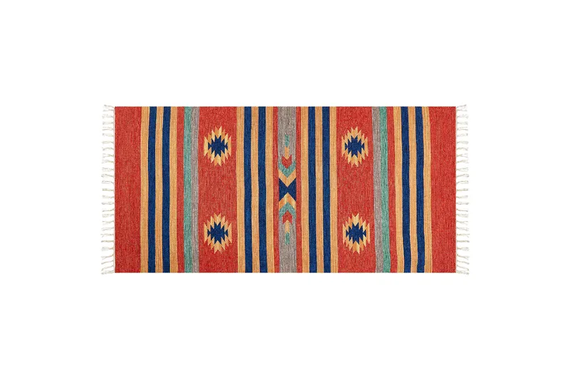 Hatis Bomullsteppe 80x150 cm, Blå