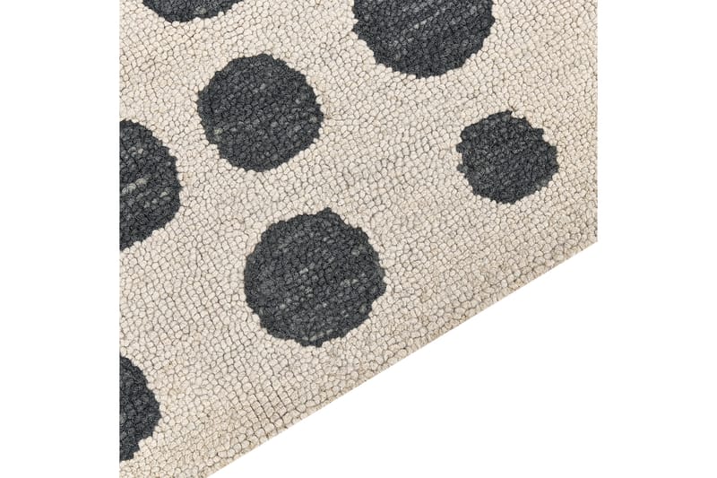 Havran Ullteppe 200x200 cm Kvadratisk - Beige - Tekstiler - Tepper & Matter - Moderne tepper - Ullteppe
