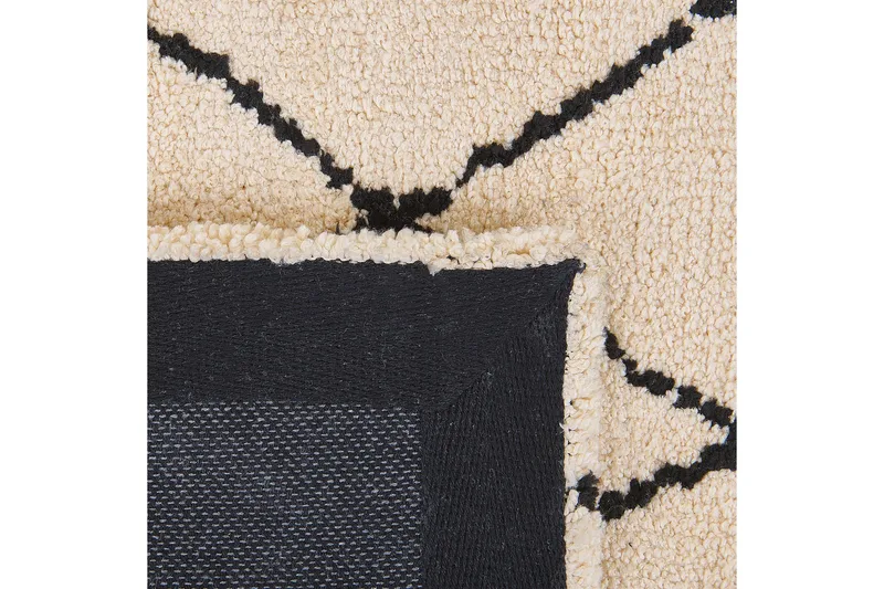 Havsa Ryeteppe 80x150 cm - Beige - Tekstiler - Tepper & Matter - Moderne tepper - Ryeteppe