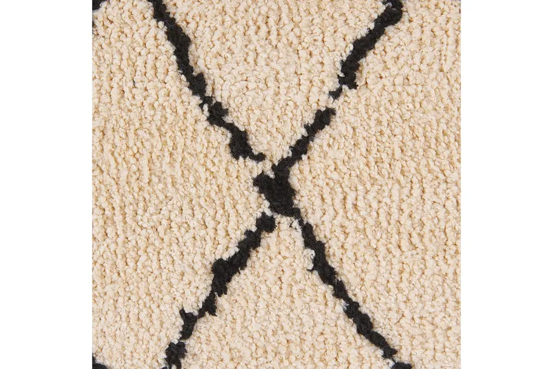 Havsa Ryeteppe 80x150 cm - Beige - Tekstiler - Tepper & Matter - Moderne tepper - Ryeteppe