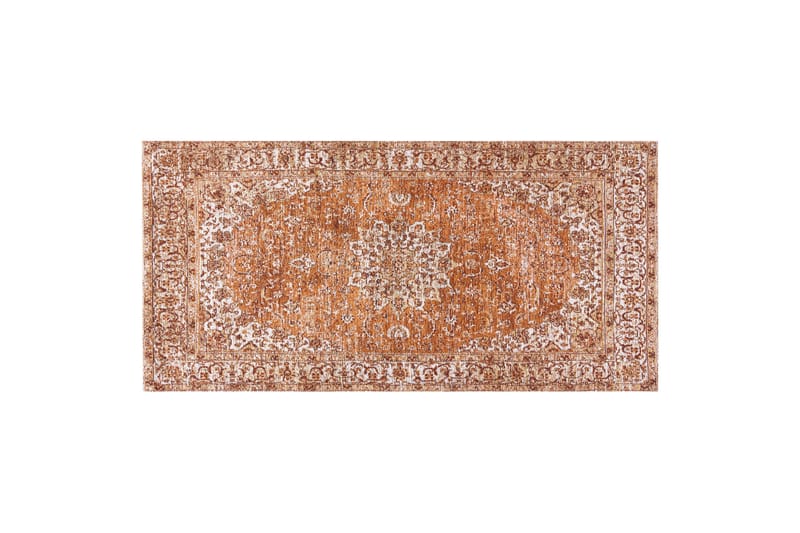 Hayat Bomullsteppe 80x150 cm - Oransje - Tekstiler - Tepper & Matter - Moderne tepper - Bomullstepper