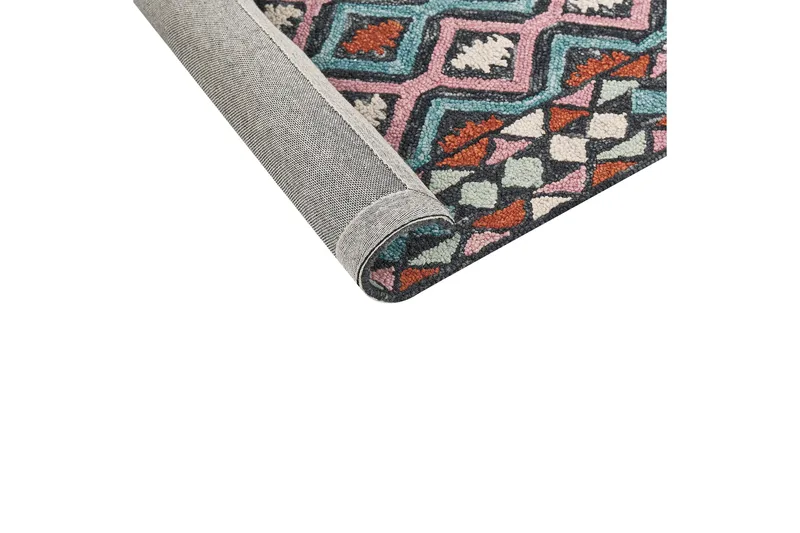 Haymana Ullteppe 140x200 cm - Blå - Tekstiler - Tepper & Matter - Moderne tepper - Ullteppe