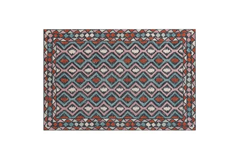 Haymana Ullteppe 140x200 cm - Blå - Tekstiler - Tepper & Matter - Moderne tepper - Ullteppe
