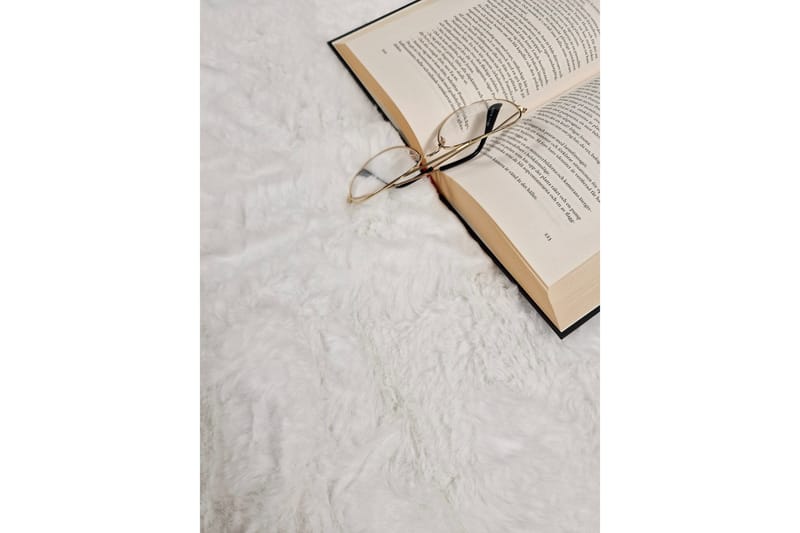 Heaven Deluxe Teppe 160x230 cm - Hvit - Tekstiler - Tepper & Matter - Moderne tepper - Ryeteppe