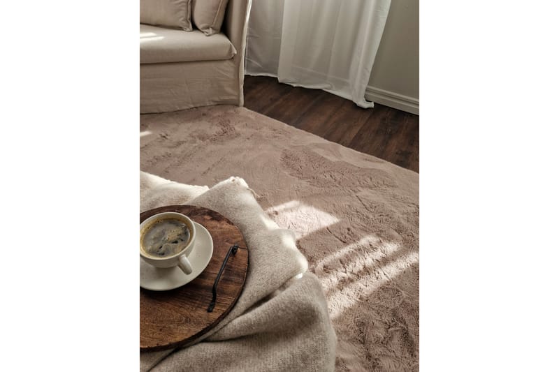 Heaven Deluxe Teppe 160x230 cm - Taupe - Tekstiler - Tepper & Matter - Moderne tepper - Ryeteppe