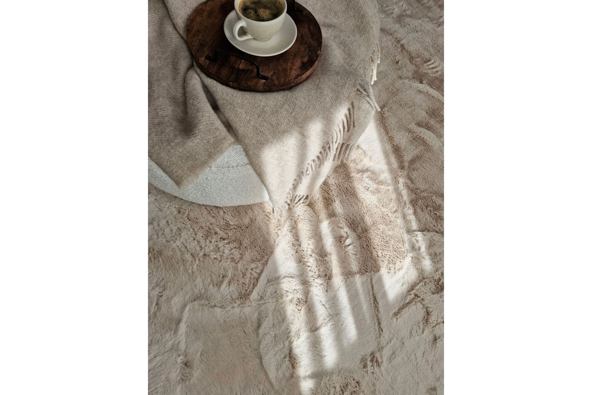 Heaven Deluxe Teppe 240x340 cm - Natur - Tekstiler - Tepper & Matter - Moderne tepper - Ryeteppe