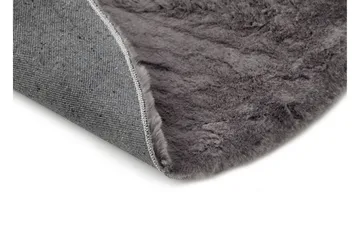 Heaven Ryematte 200 cm Rund Antrasitt - Antrasitt - Tekstiler - Tepper & Matter - Moderne tepper - Ryeteppe