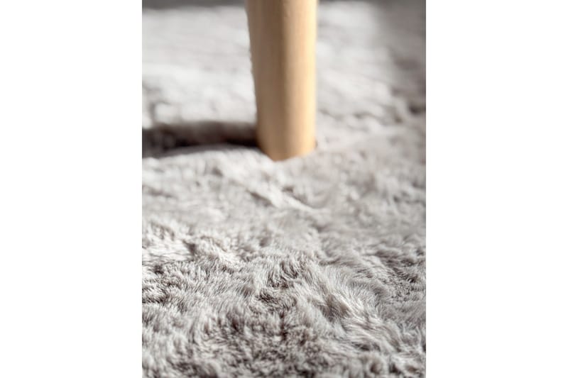 Heaven Stor Rektangulær Ryamatte & Lugmatte 240x340 cm - Grå - Tekstiler - Tepper & Matter - Moderne tepper - Ryeteppe