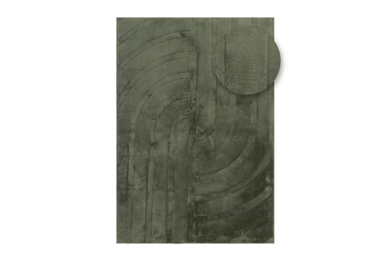 Heaven Trend Maskinvevd teppe 160x230 cm - Grønn - Tekstiler - Tepper & Matter - Moderne tepper - Wiltontepper