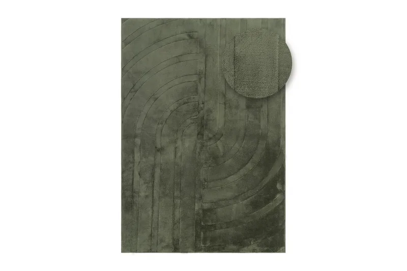 Heaven Trend Maskinvevd teppe 200x290 cm - Grønn - Tekstiler - Tepper & Matter - Moderne tepper - Wiltontepper