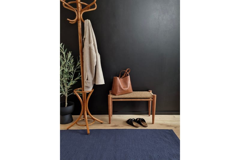 Hemse Bomullsteppe 240x340 cm - Blå - Tekstiler - Tepper & Matter - Moderne tepper - Bomullstepper