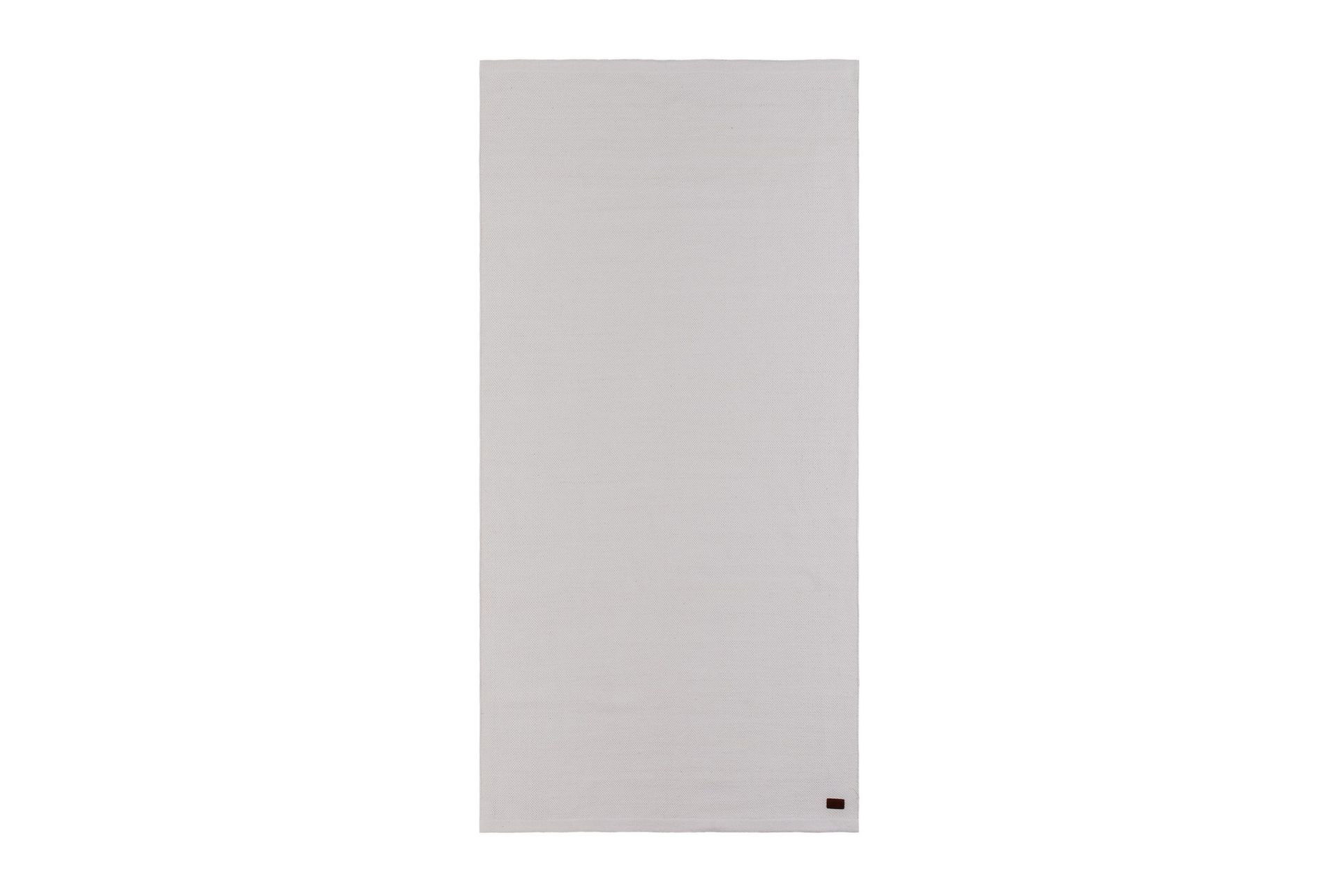 Hemsero Bomullsmatte 75x250 cm - Hvit