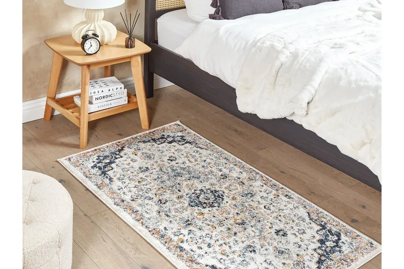 Hermon Ryeteppe 80x150 cm - Beige - Tekstiler - Tepper & Matter - Moderne tepper - Ryeteppe