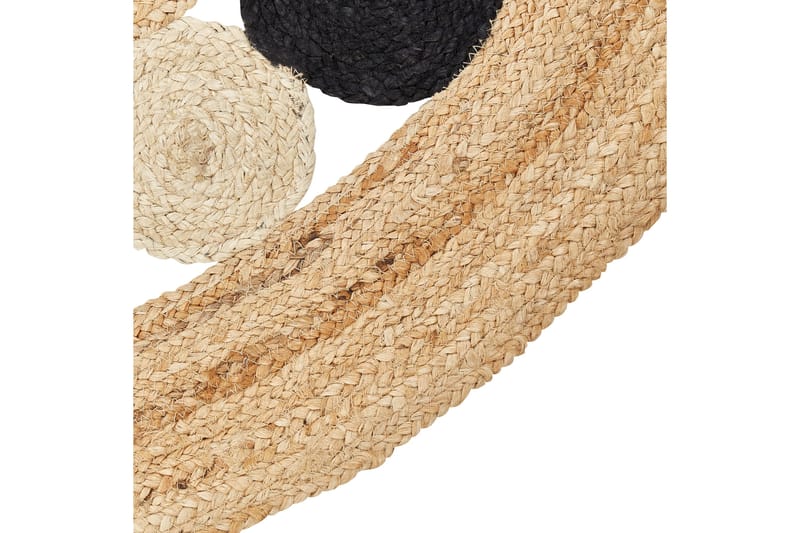 Hovit Juteteppe 140 cm Rund - Beige - Tekstiler - Tepper & Matter - Moderne tepper - Sisaltepper