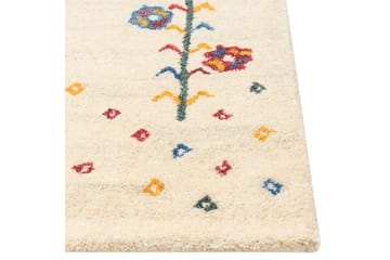 Husunlu Ryeteppe 140x200 cm - Beige - Tekstiler - Tepper & Matter - Moderne tepper - Ullteppe