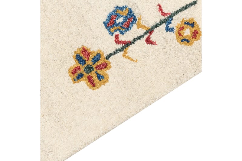 Husunlu Ryeteppe 80x150 cm - Beige - Tekstiler - Tepper & Matter - Moderne tepper - Ullteppe