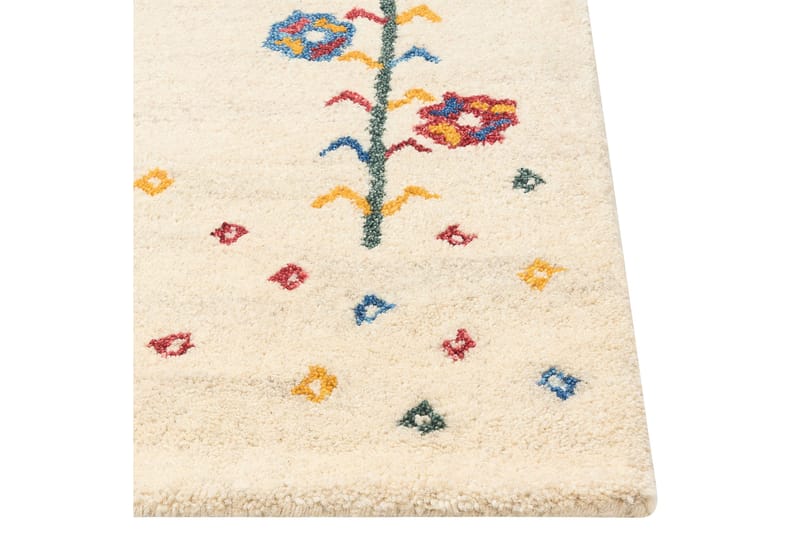 Husunlu Ryeteppe 80x150 cm - Beige - Tekstiler - Tepper & Matter - Moderne tepper - Ullteppe