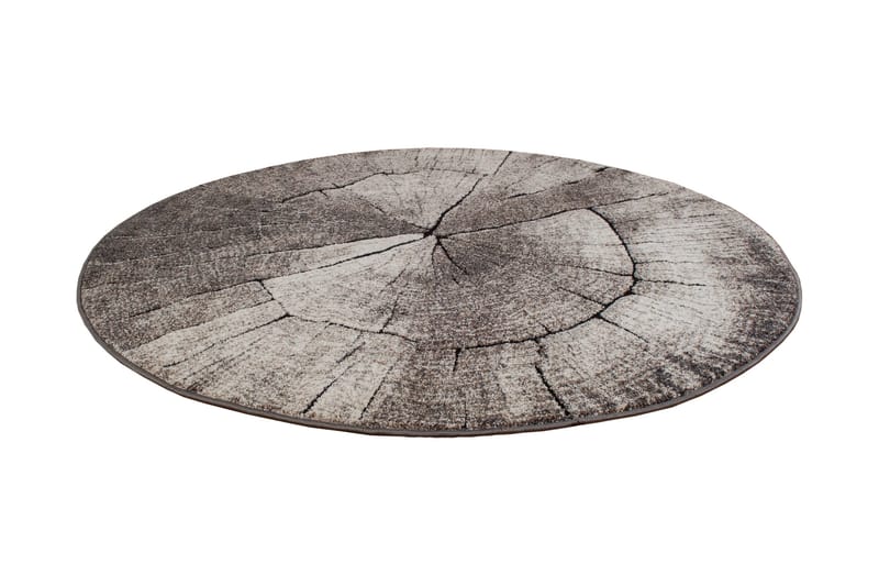 Ibiza Matte Rund 240 Tree - Grå - Tekstiler - Tepper & Matter - Moderne tepper - Wiltontepper