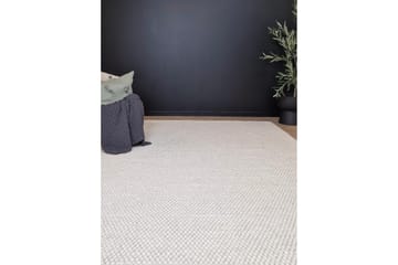 Idre Ullteppe 160x230 cm Rektangulær - Krem - Tekstiler - Tepper & Matter - Moderne tepper - Ullteppe