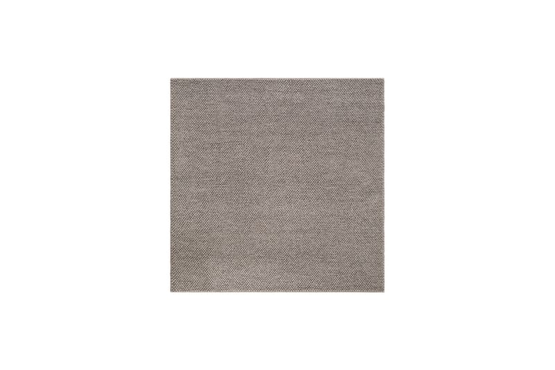 Idre Ullteppe 200x200 cm Kvadratisk - Taupe - Tekstiler - Tepper & Matter - Moderne tepper - Ullteppe