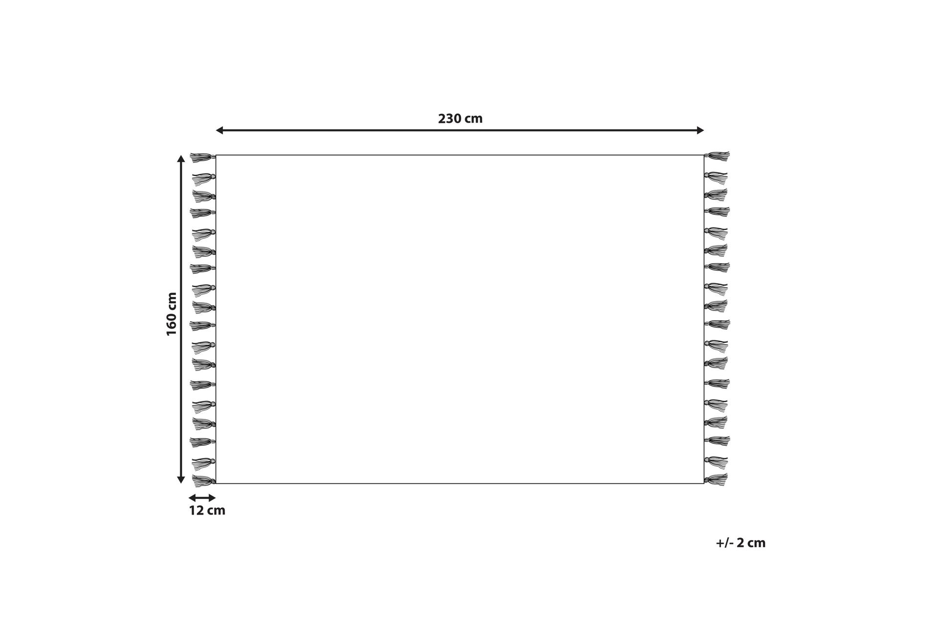 Igdir Bomullsteppe 160x230 cm - Oransje - Tekstiler - Tepper & Matter - Moderne tepper - Bomullstepper