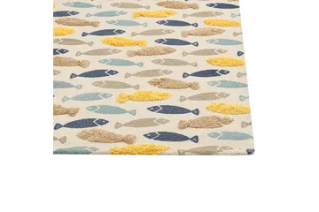 Ipuh Bomullsteppe 80x150 cm - Beige - Tekstiler - Barnetekstiler - Barnetepper