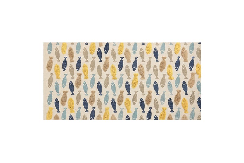 Ipuh Bomullsteppe 80x150 cm, Beige