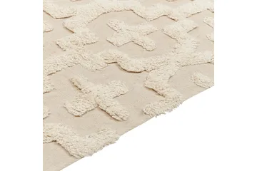 Itangar Bomullsteppe 140x200 cm - Beige - Tekstiler - Tepper & Matter - Moderne tepper - Bomullstepper