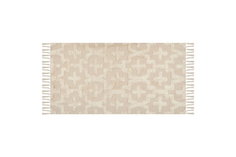 Itangar Bomullsteppe 80x150 cm, Beige