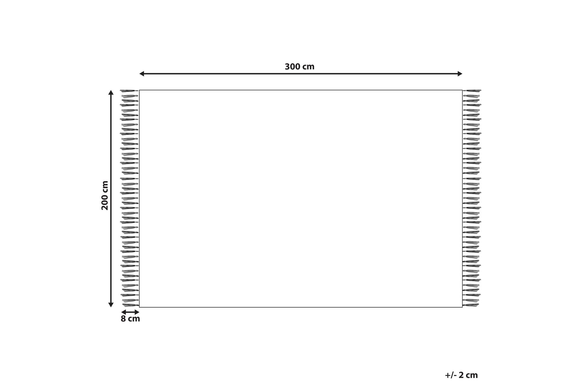 Jrarat Ullteppe 200x300 cm - Rød - Tekstiler - Tepper & Matter - Moderne tepper - Ullteppe