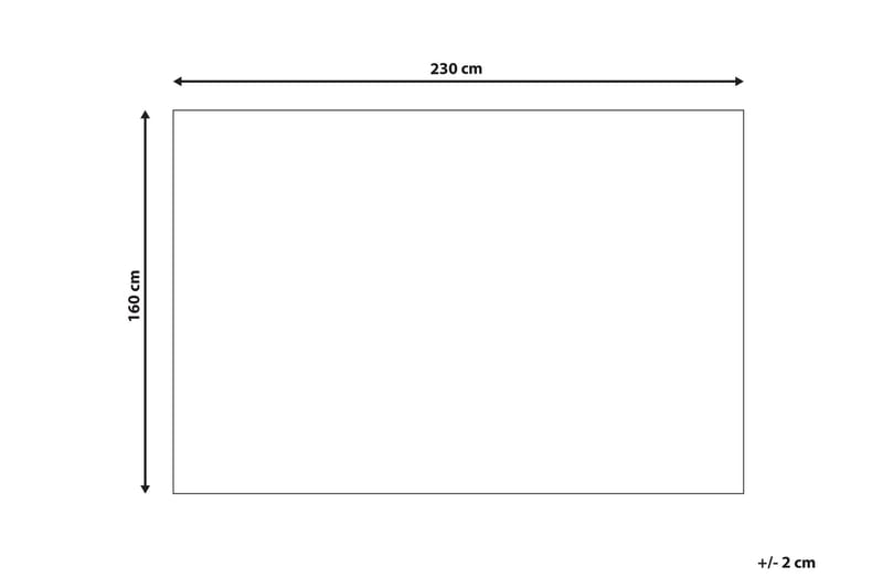 Kadapa Bomullsteppe 160x230 cm - Gul - Tekstiler - Tepper & Matter - Moderne tepper - Bomullstepper