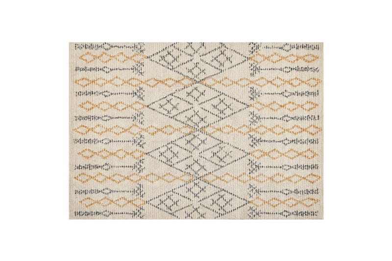 Kadapa Bomullsteppe 160x230 cm - Gul - Tekstiler - Tepper & Matter - Moderne tepper - Bomullstepper
