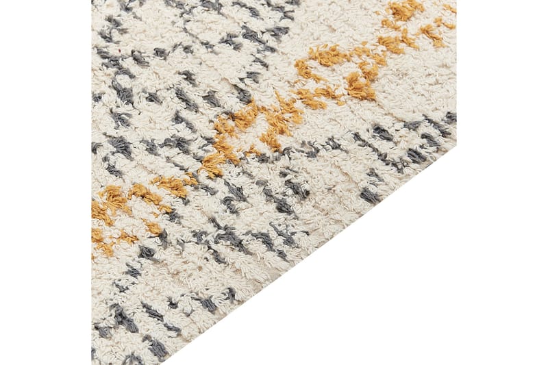 Kadapa Bomullsteppe 80x150 cm - Gul - Tekstiler - Tepper & Matter - Moderne tepper - Bomullstepper