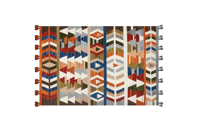 Kaghsi Ullteppe 200x300 cm - Rød - Tekstiler - Tepper & Matter - Moderne tepper - Ullteppe