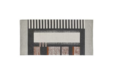 Kakinada Ryeteppe 80x150 cm - Rød - Tekstiler - Tepper & Matter - Moderne tepper - Bomullstepper