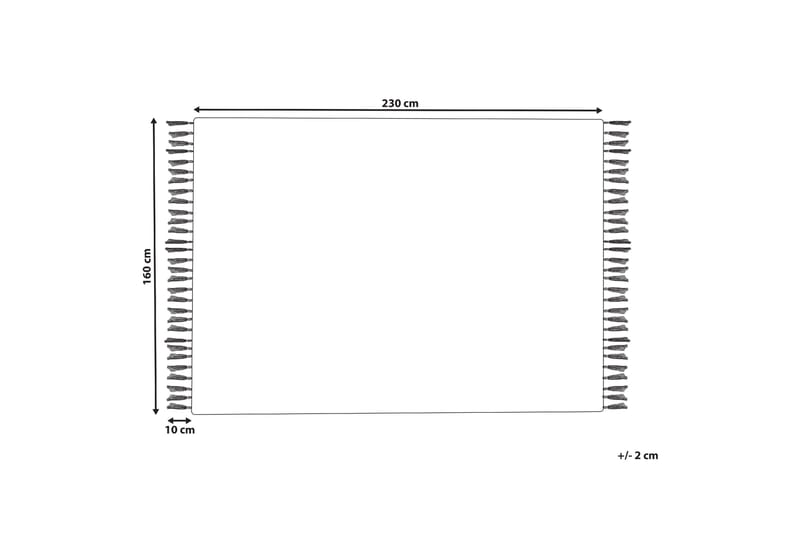 Kalfa Juteteppe 160x230 cm - Beige - Tekstiler - Tepper & Matter - Moderne tepper - Sisaltepper